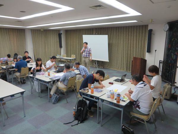 河瀬先生(広島修道大学)によるあいさつ